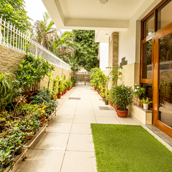 Entance Area of Theap - Best Guest House in Noida Sector 55